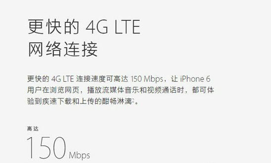 国行iPhone6预售 苹果iPhone6/6 Plus新网络技术