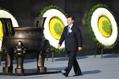 国家公祭日 习近平:公祭为坚守和平而非延续仇恨