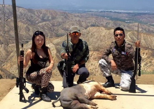 中国土豪赴美打猎