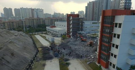 教学楼建好即被拆