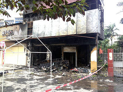 电动车充电爆炸