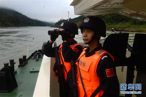 湄公河联合巡逻执法