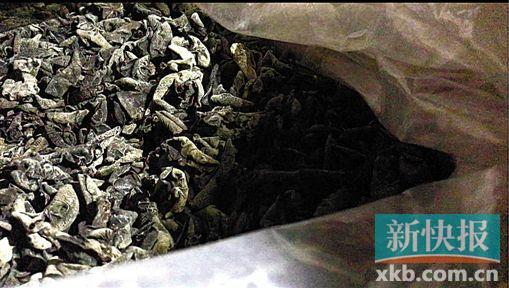 东莞一档口出售的木耳。